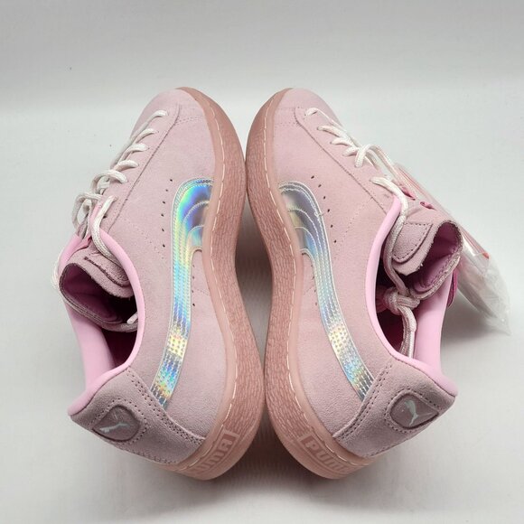 Puma LOL Surprise Girls Sneakers Size 7C Pink Suede Kitty 385074 01 - Picture 5 of 9